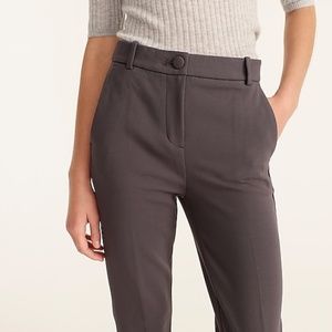J Crew High-Rise Cameron Pant Charcoal Gray Petite
